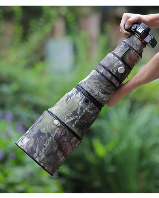 Sony FE600mm F4 GM OSS Lens Cover(Reed camouflage) Sony FE600mm F4 GM OSS Lens Cover(Reed camouflage)