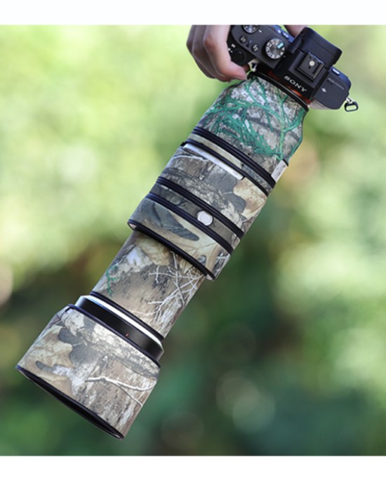 Sony FE100-400mm F4.5-5.6 GM OSS Lens Cover(Pine camouflage) Sony FE100-400mm F4.5-5.6 GM OSS Lens Cover(Pine camouflage)