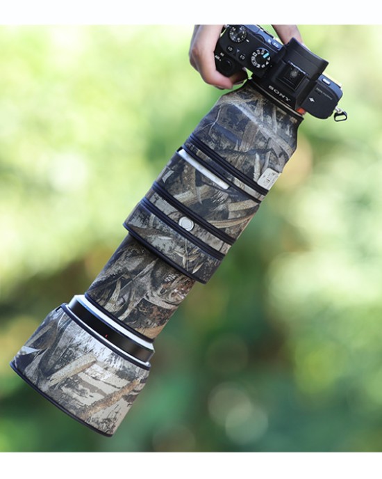 Sony FE100-400mm F4.5-5.6 GM OSS Lens Cover(Pine camouflage) Sony FE100-400mm F4.5-5.6 GM OSS Lens Cover(Pine camouflage)