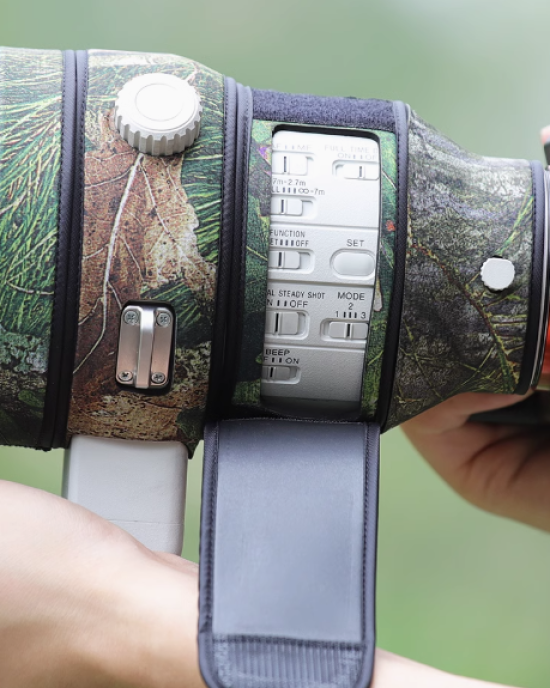 Sony FE400mm F2.8 GM OSS Lens Cover(Pine camouflage) Sony FE400mm F2.8 GM OSS Lens Cover(Pine camouflage)
