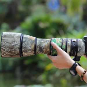 TAMRON SP 150-600mm F5-6.3 G2 Lens Cover (Pine camouflage)