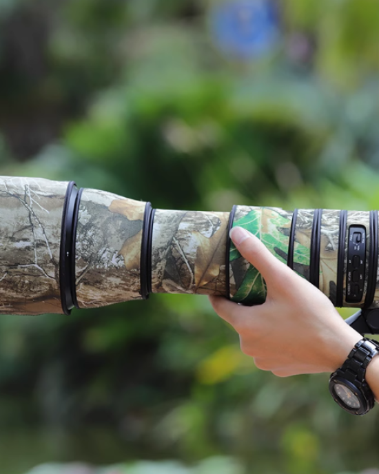 TAMRON SP 150-600mm F5-6.3 G2 Lens Cover (Pine camouflage) TAMRON SP 150-600mm F5-6.3 G2 Lens Cover (Pine camouflage)