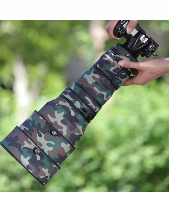 NIKON AF-S 400mm F2.8 G ED VR Lens Cover (Pine camouflage) NIKON AF-S 400mm F2.8 G ED VR Lens Cover (Pine camouflage)