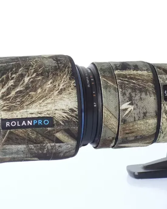Olympus M.ZD 40-150 F/2.8 PRO Lens Cover (Subtle Grass Camouflage) Olympus M.ZD 40-150 F/2.8 PRO Lens Cover (Subtle Grass Camouflage)