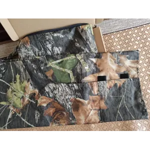 Telephoto lens rain cover,  Size: L (Dark brown jungle camouflage)