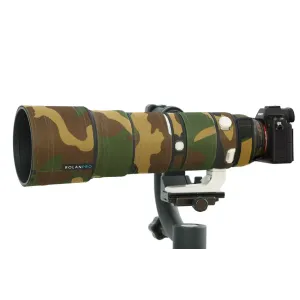Sony FE 200-600mm F5.6-6.3 G OSS Lens Cover（Military Green Camouflage # 6）