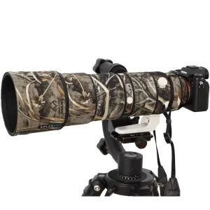 Sony FE 200-600mm F5.6-6.3 G OSS Lens Cover（Dry Grass Camouflage #9）