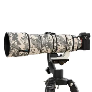 Sony FE 200-600mm F5.6-6.3 G OSS Lens Cover（Grey digital camouflage）