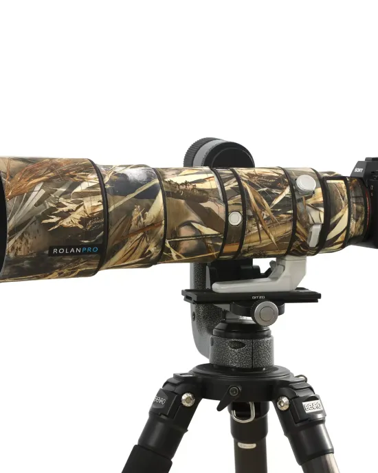 Sony FE 200-600mm F5.6-6.3 G OSS Lens Cover(Dry Grass Camouflage # 39) Sony FE 200-600mm F5.6-6.3 G OSS Lens Cover(Dry Grass Camouflage # 39)