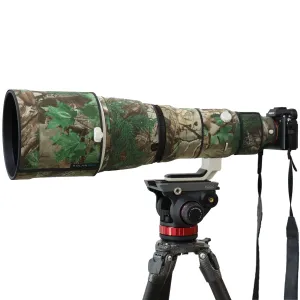 Sony FE 600mm F/4 GM OSS Lens Cover (Yellow green jungle camouflage)
